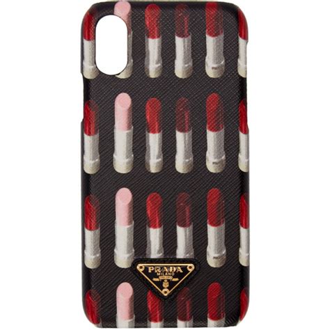 prada lipstick iphone x case|Prada phone accessories.